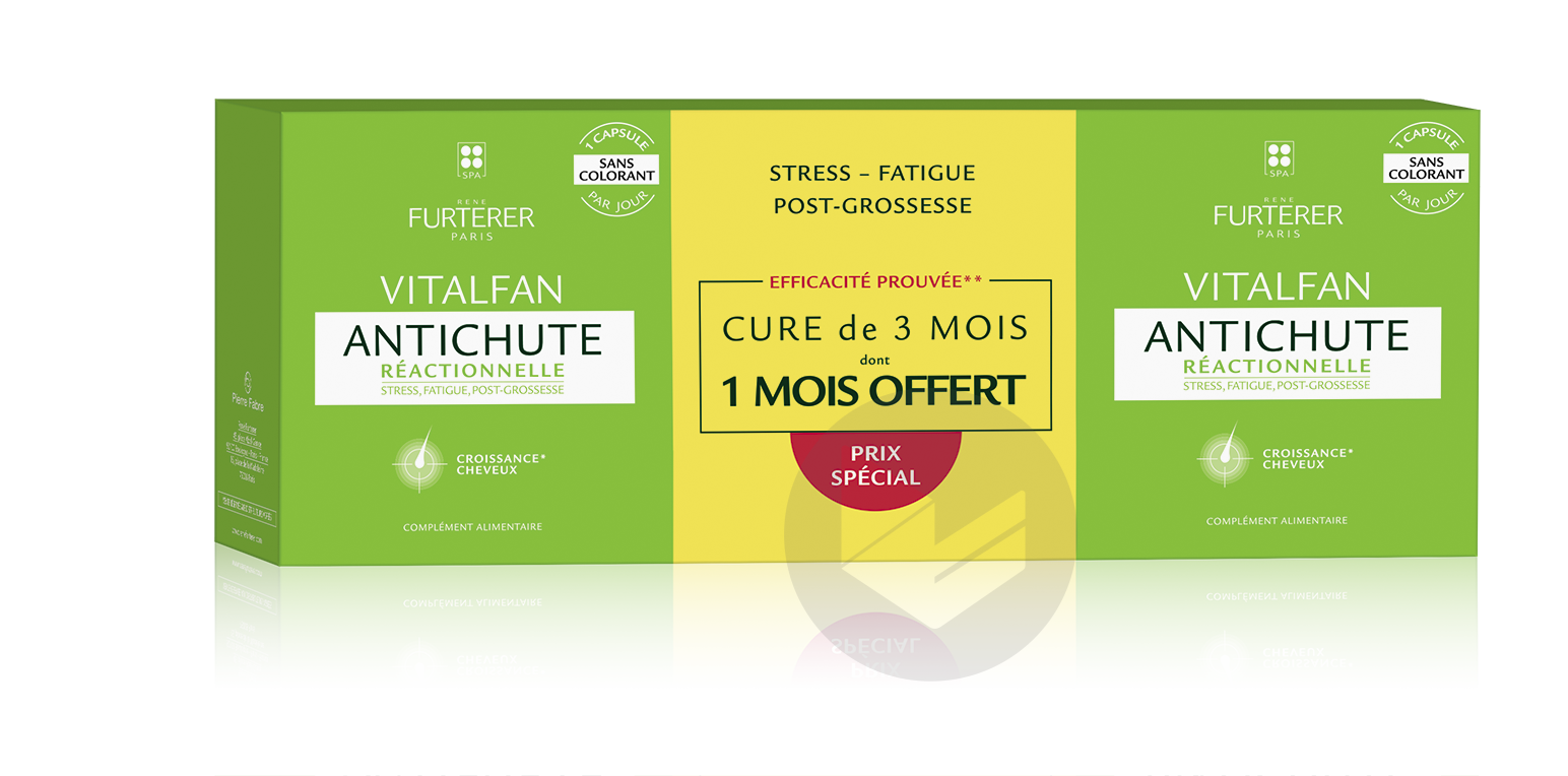 René Furterer Vitalfan Antichute réactionnelle - 3 x 24 g