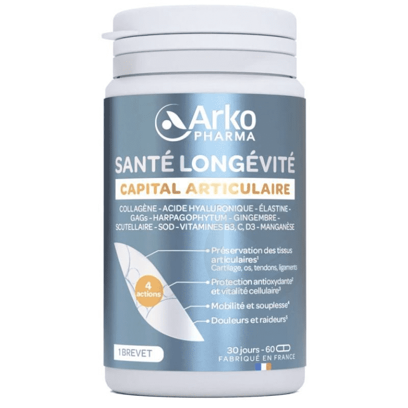 Santé Longévité Capital Articulaire 60 gélules