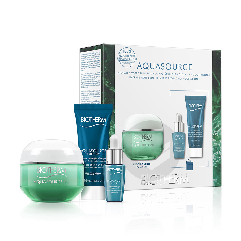 Biotherm Coffret Aquasource hydratation quotidienne