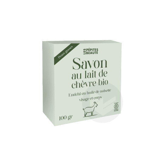 Savon au Lait De Chèvre Bio Pour Peaux Grasses 100g