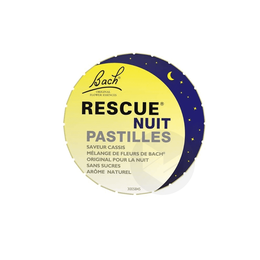 Rescue pastilles Nuit Bach Original 50g