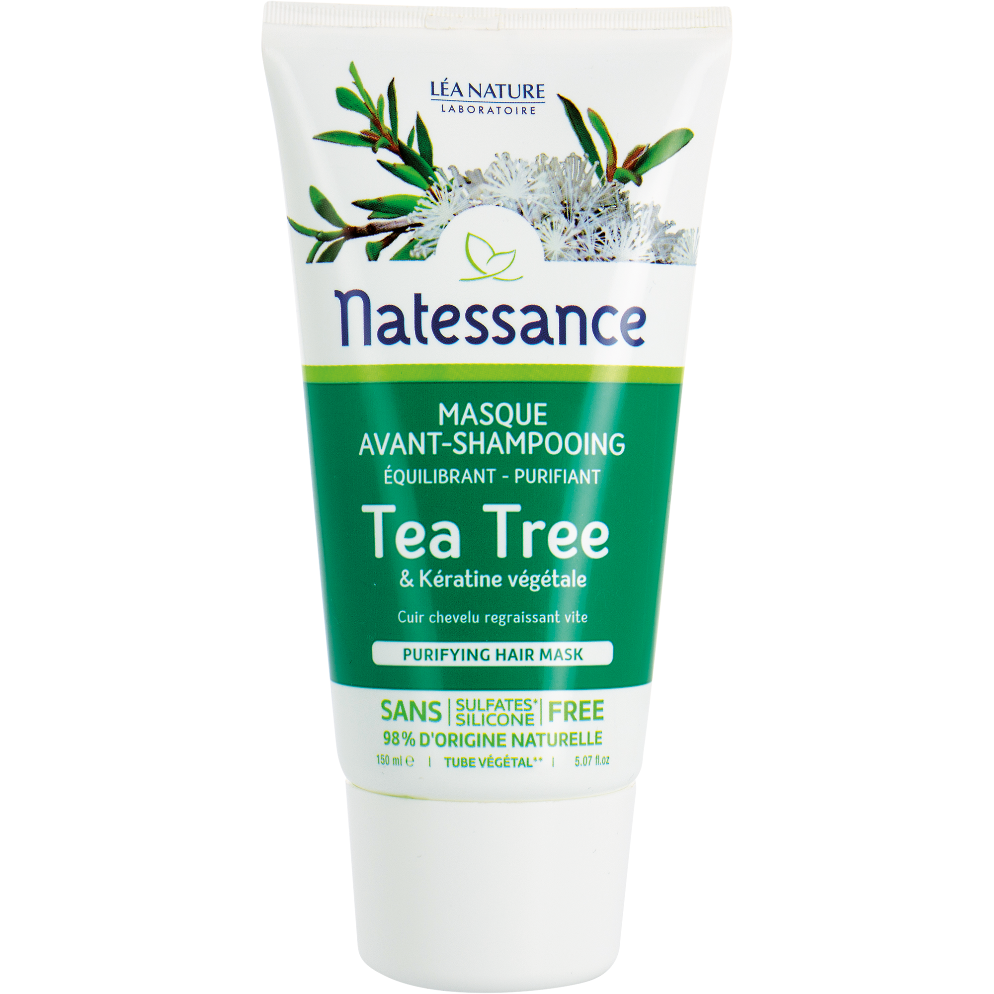Masque avant shampooing Tea Tree