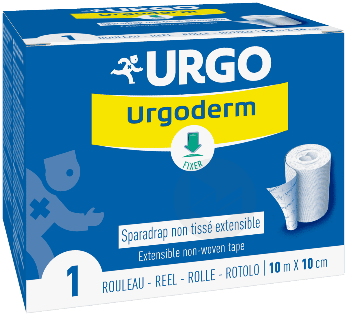 Urgoderm Sparadrap non tissé extensible 10m x 10cm