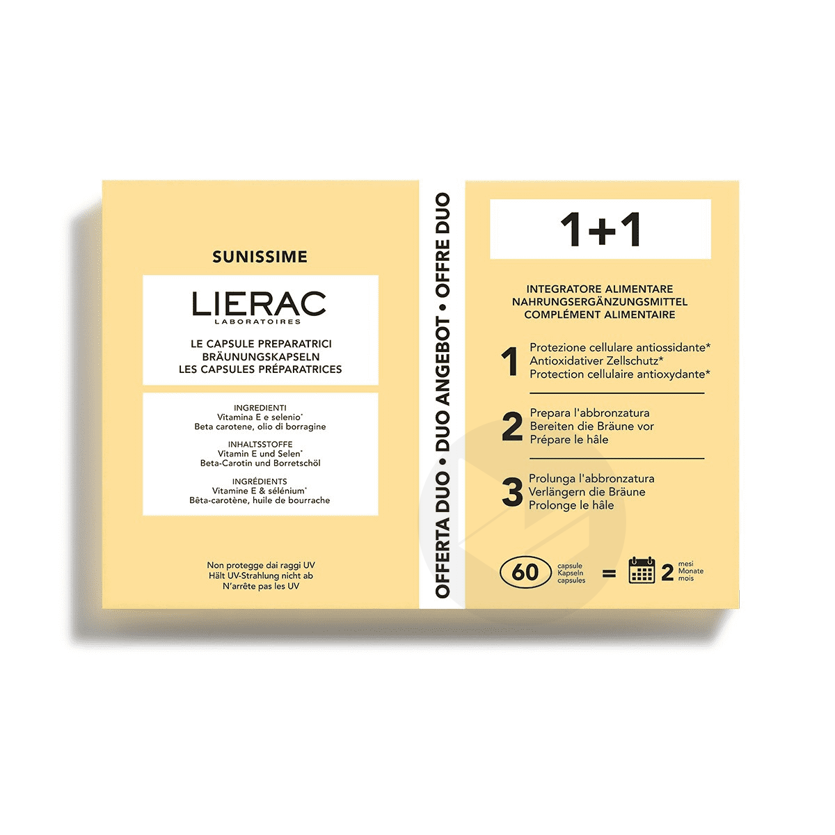 Sunissime Duo Les Capsules Préparatrices 2x60