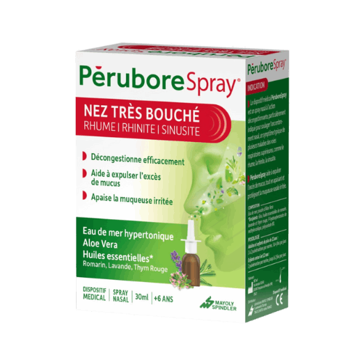 Pérubore Spray Nez Très Bouché 30ml