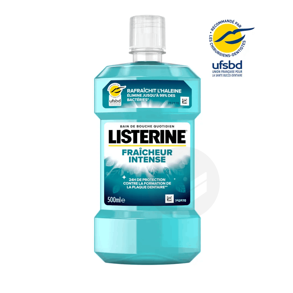 Bain de Bouche LISTERINE Fraîcheur Intense 500ml