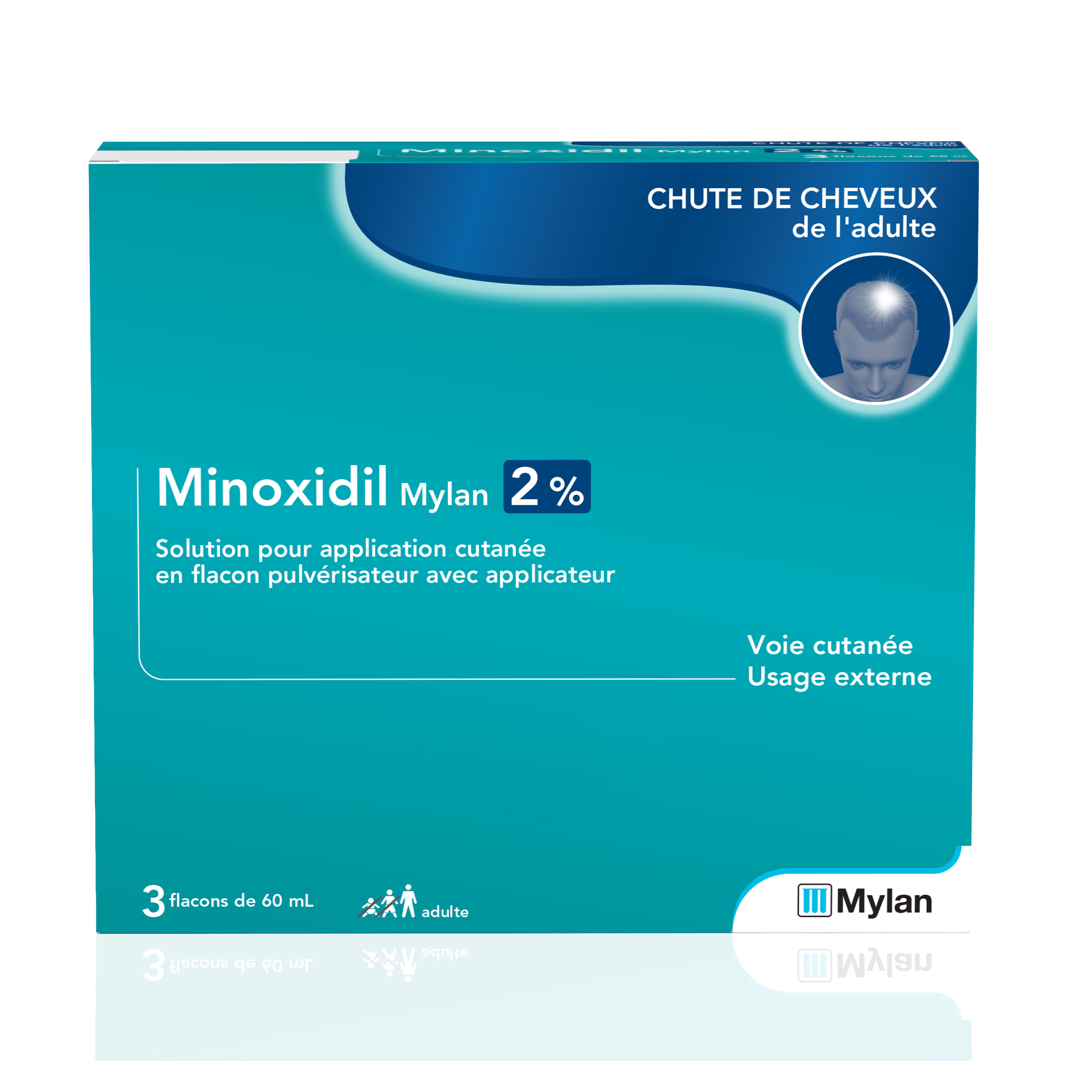 MINOXIDIL 2 % 3x60ml