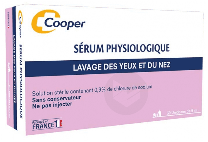 Sérum Physiologique 30 Unidoses