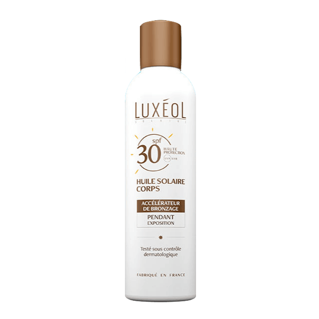 Huile solaire corps SPF30