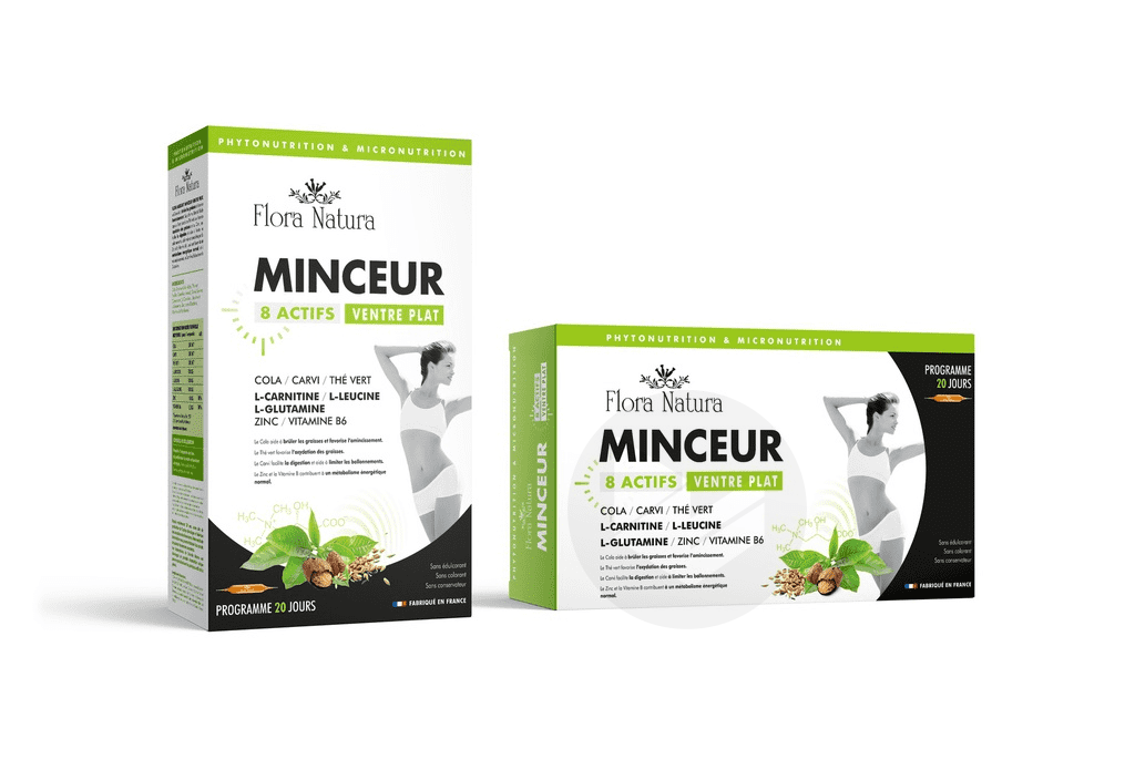 Minceur ventre plat 20 ampoules