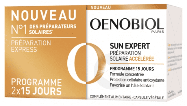 Sun Expert Préparateur Solaire Accélérée 2x15 capsules