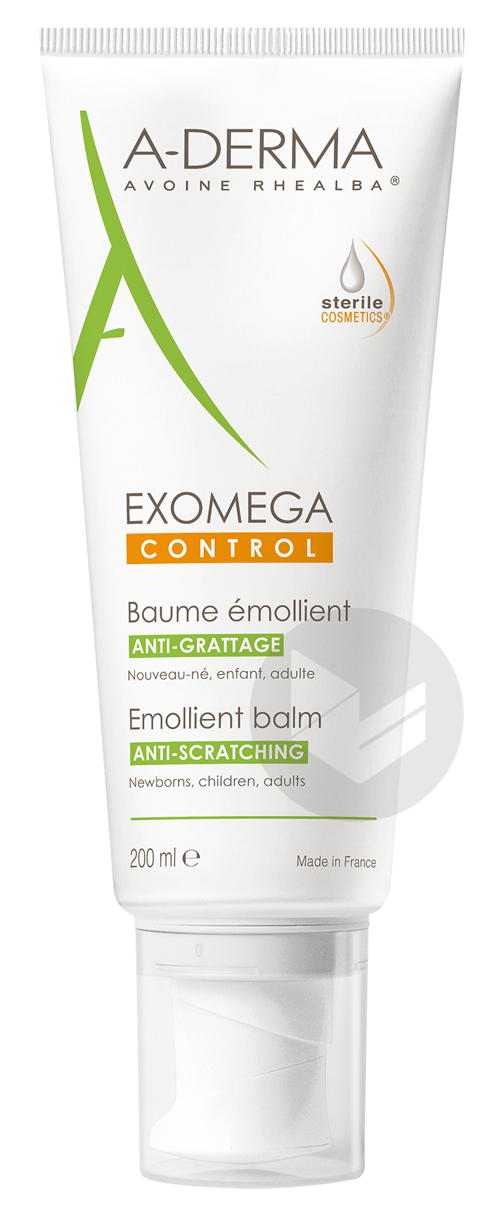 Baume émollient anti grattage 200ml