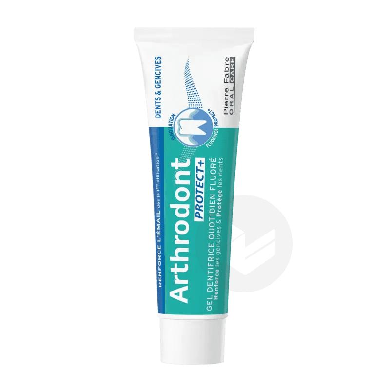Arthrodont Protect + - Gel Dentifrice fluoré protection gencives et dents 75ml
