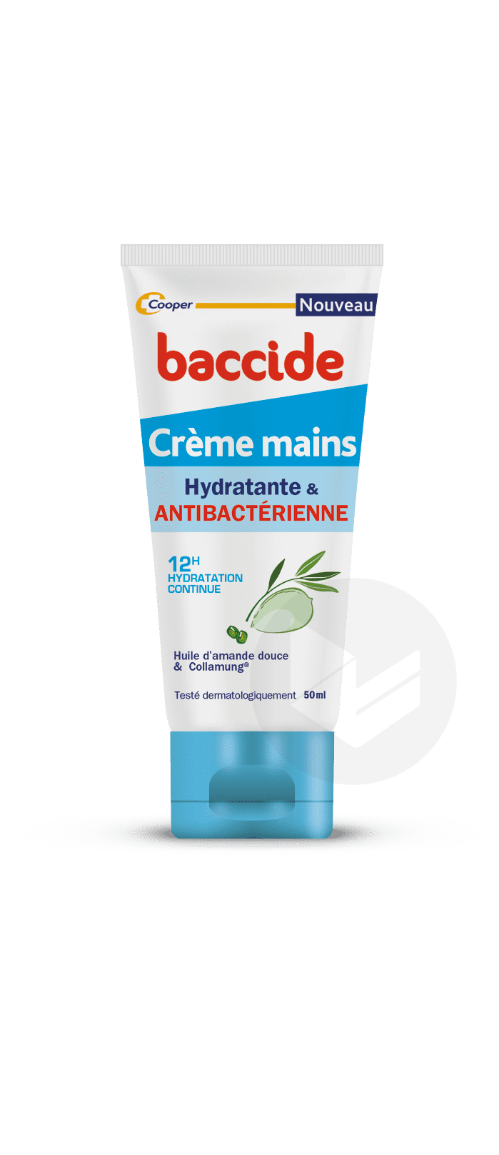 Crème Mains Hydratante et Antibactérienne 50ml
