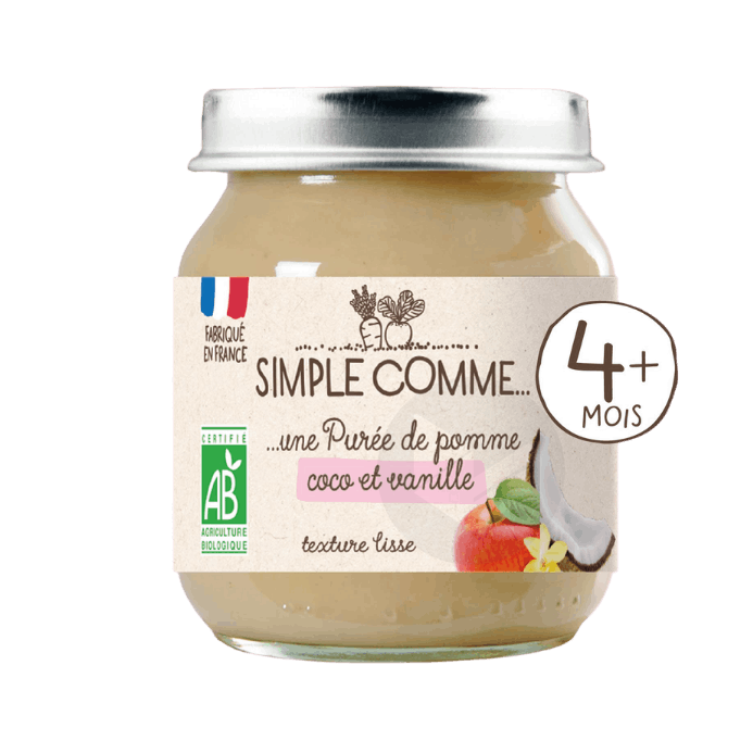 Pomme Coco Vanille 125g