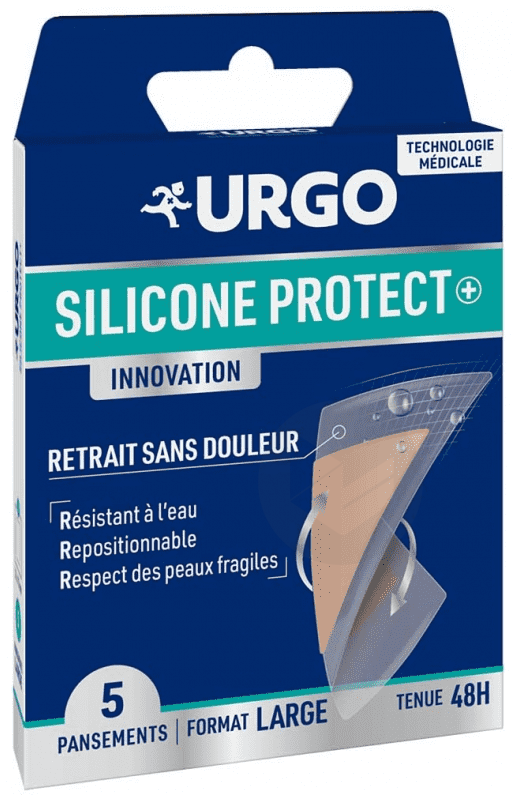 Pansement Silicone Protect+ Large x5