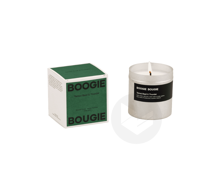 Bougie parfumée Tamed Basil & Thunder 250g