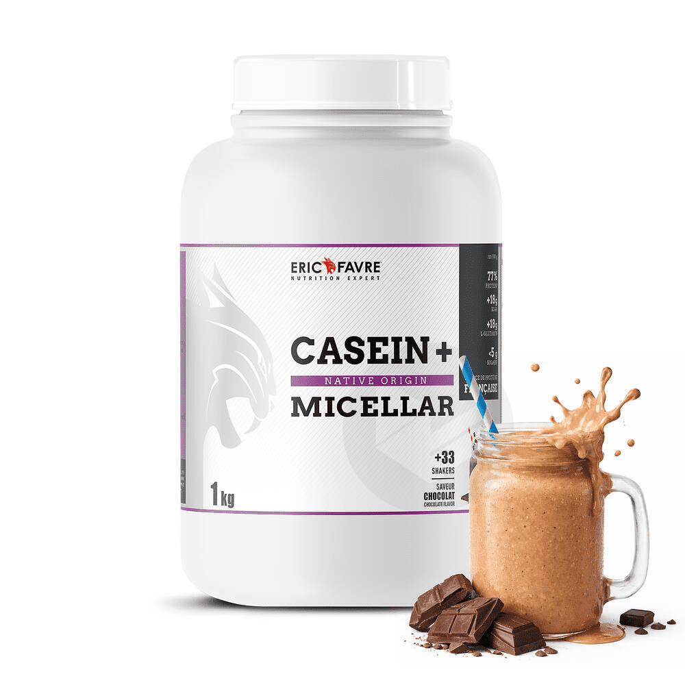 Casein + : 100% Caséine Micellaire 1kg