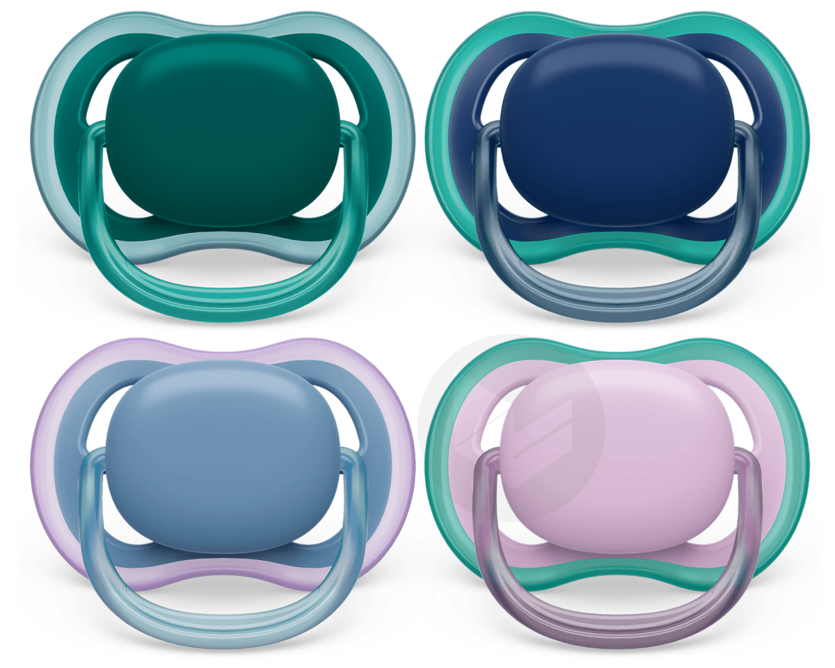 SCF085/38 Sucettes Ultra Air 6 à 18mois Déco x2
