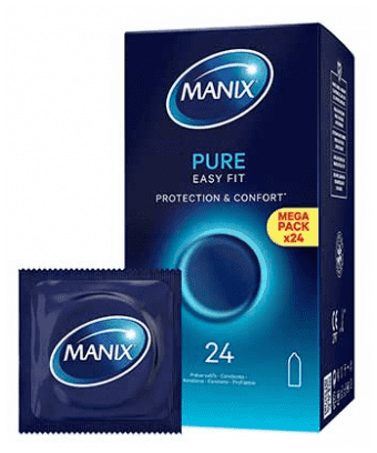 Pure Easy Fit 24 préservatifs