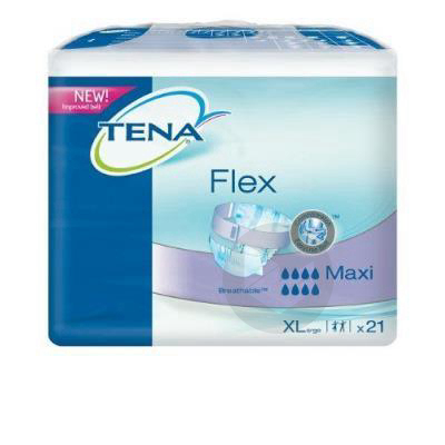 TENA FLEX MAXI Protection super absorbant extra large Sac/21