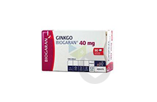GINKGO BIOGARAN 40 mg Comprimé pelliculé (Plaquette de 90)