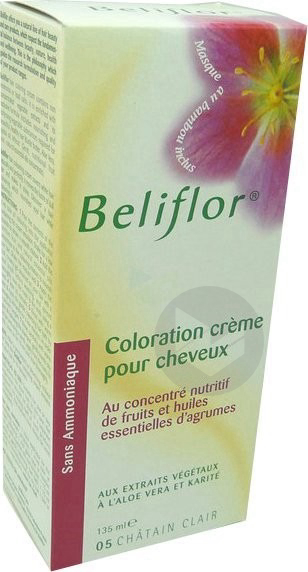 Crème Coloration Capillaire 05 Châtain Clair 120ml