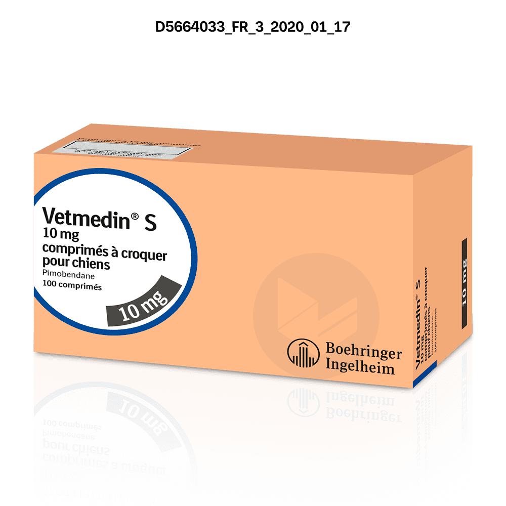 VETMEDIN S 10 mg 100 comprimés