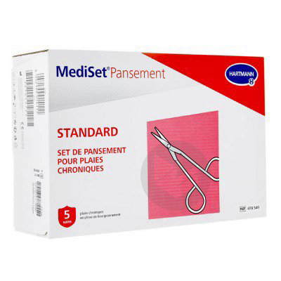 Mediset Set standard plaies chroniques x5