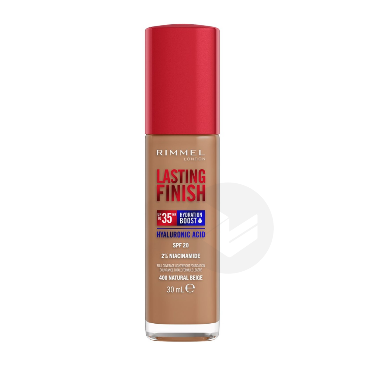 Fond De Teint Lasting Finish Jusqu’à 35h 400 Natural Beige 30ml