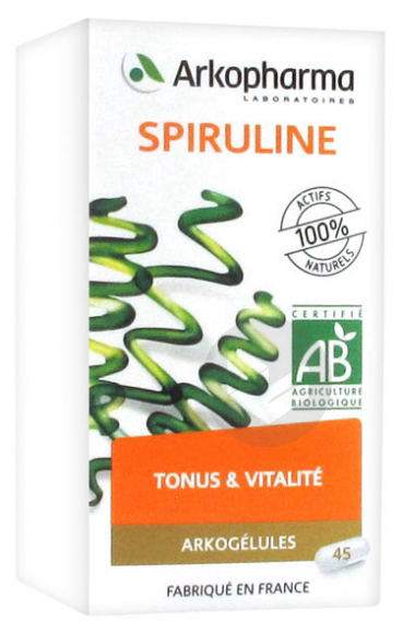 Spiruline Bio 45 gélules
