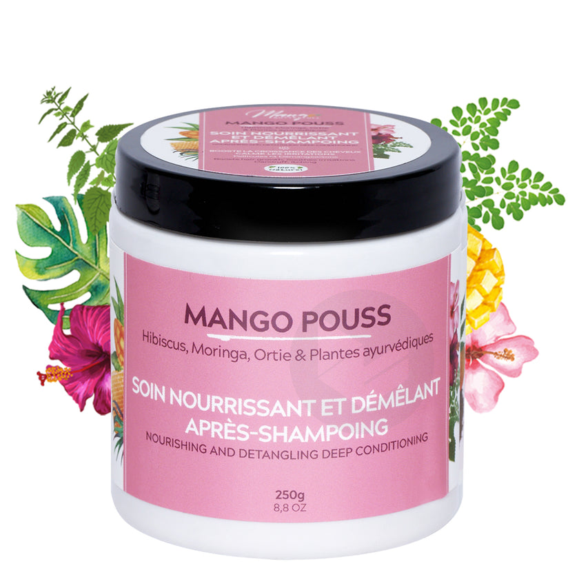 Soin nourrissant et démêlant après-shampoing POUSS 250ml