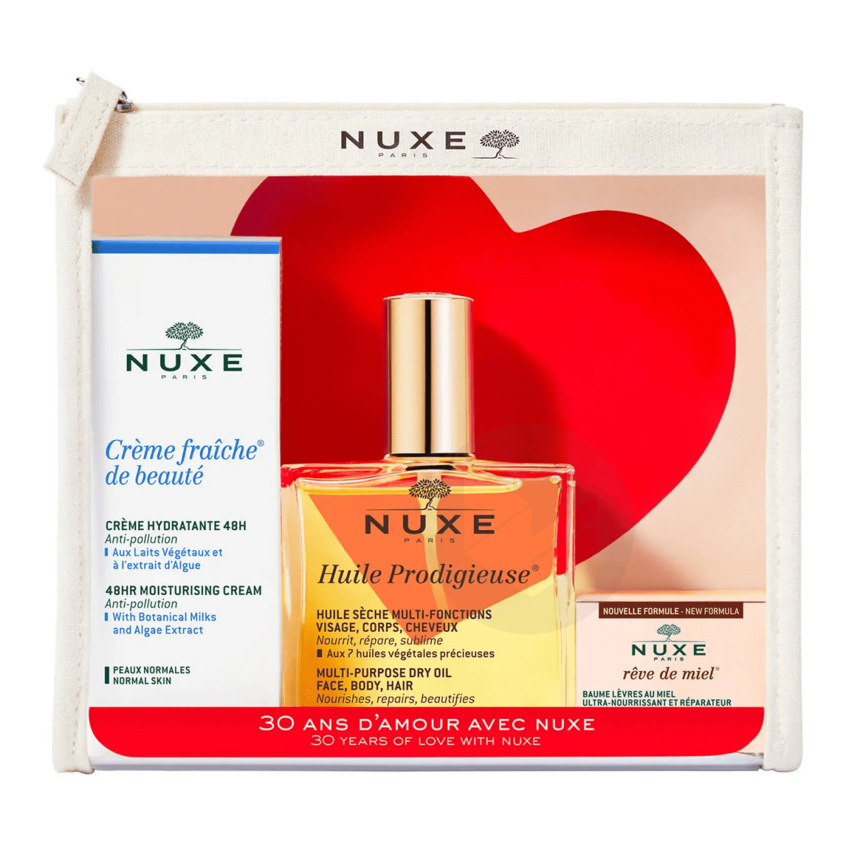 Trousse Anniversaire NUXE 30 ans d'amour