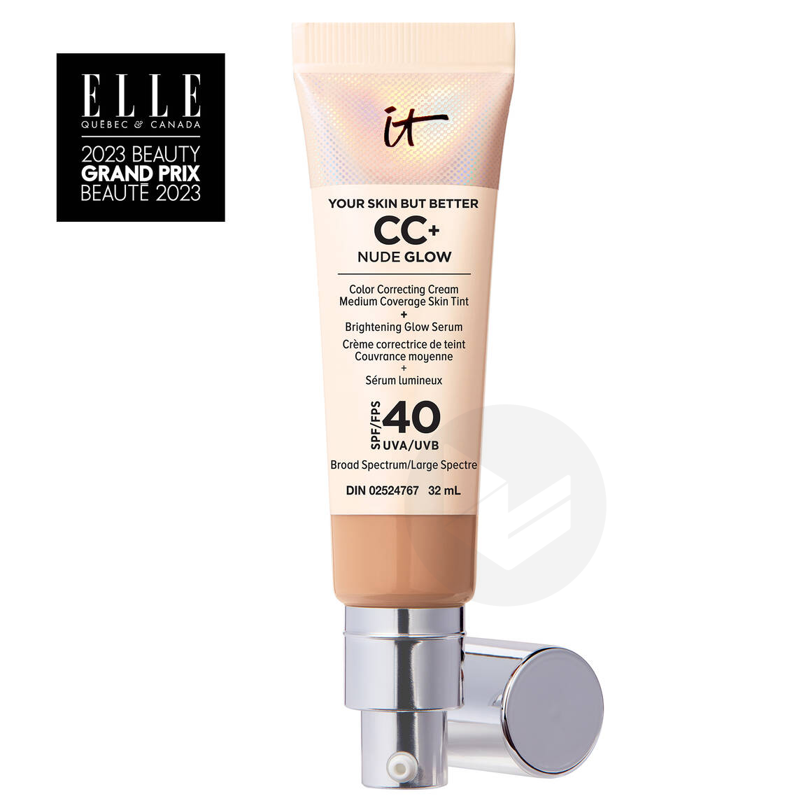 Your Skin But Better CC+ Nude Glow SPF40 Medium Tan 32ml