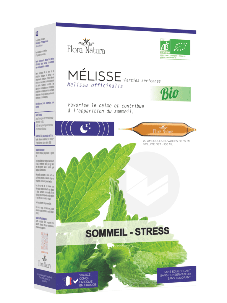 Mélisse Bio 20 ampoules