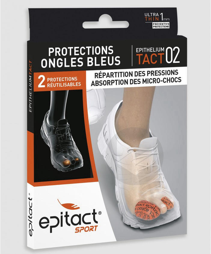 EPITACT SPORT Protection Epitheliumtact 02 ongles bleus TXL B/2