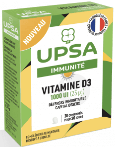 Vitamine D3 1000 UI (25µg) 30 comprimés