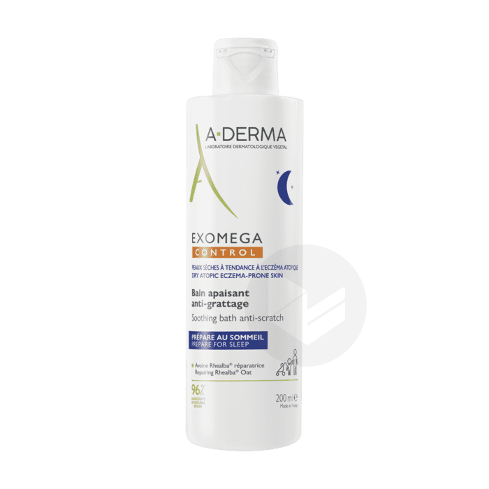 Exomega Control Bain Apaisant Anti Grattage 200ml