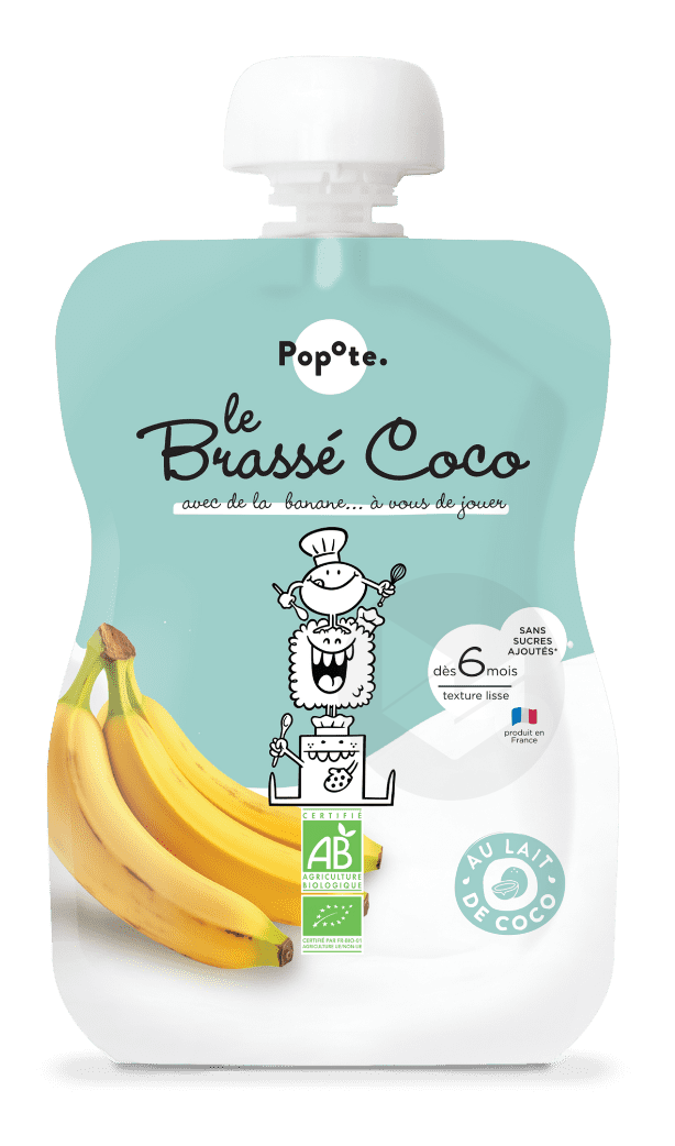 Le Brassé Coco Banane Dès 6mois 100g