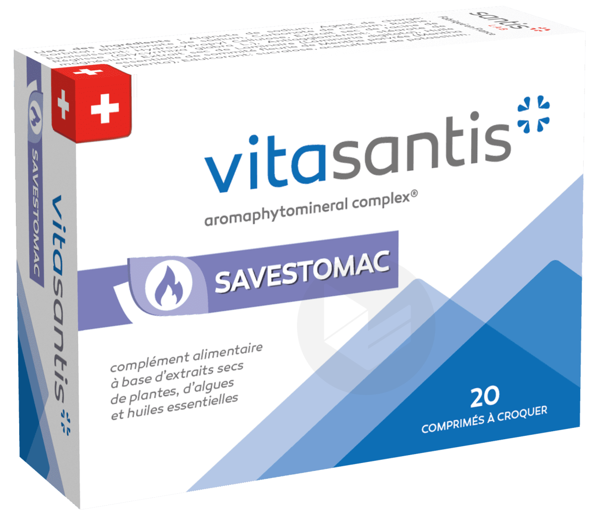Vitasantis Savestomac 20 comprimés