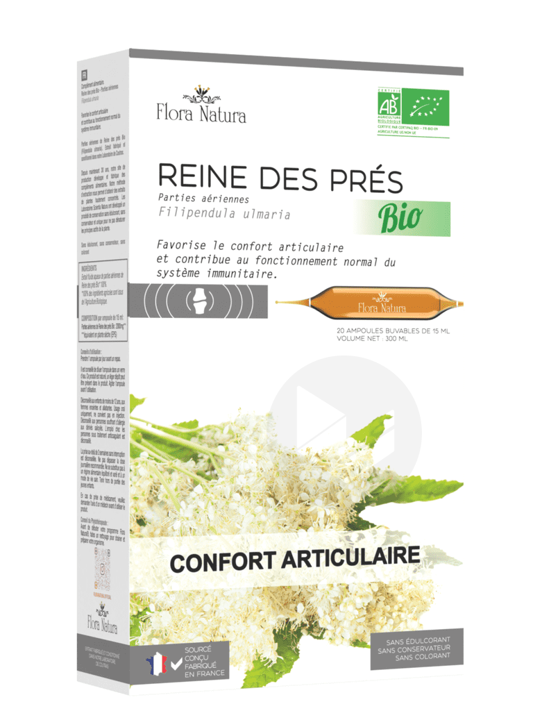 Reine Des Prés Bio 20 ampoules