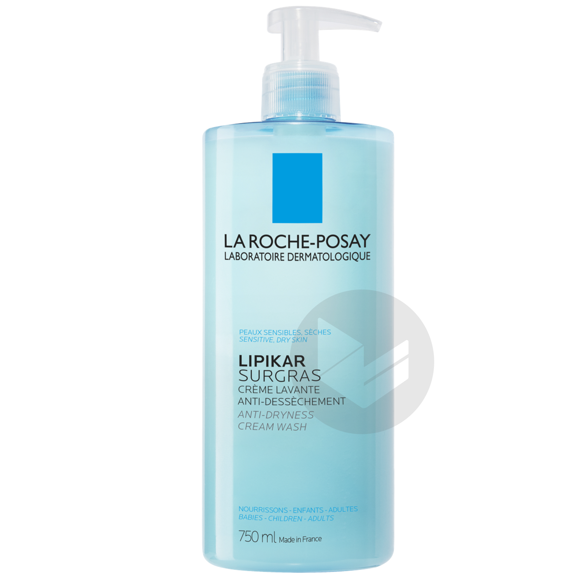 Lipikar Surgras Creme Lavante Anti Dessechement 750 Ml