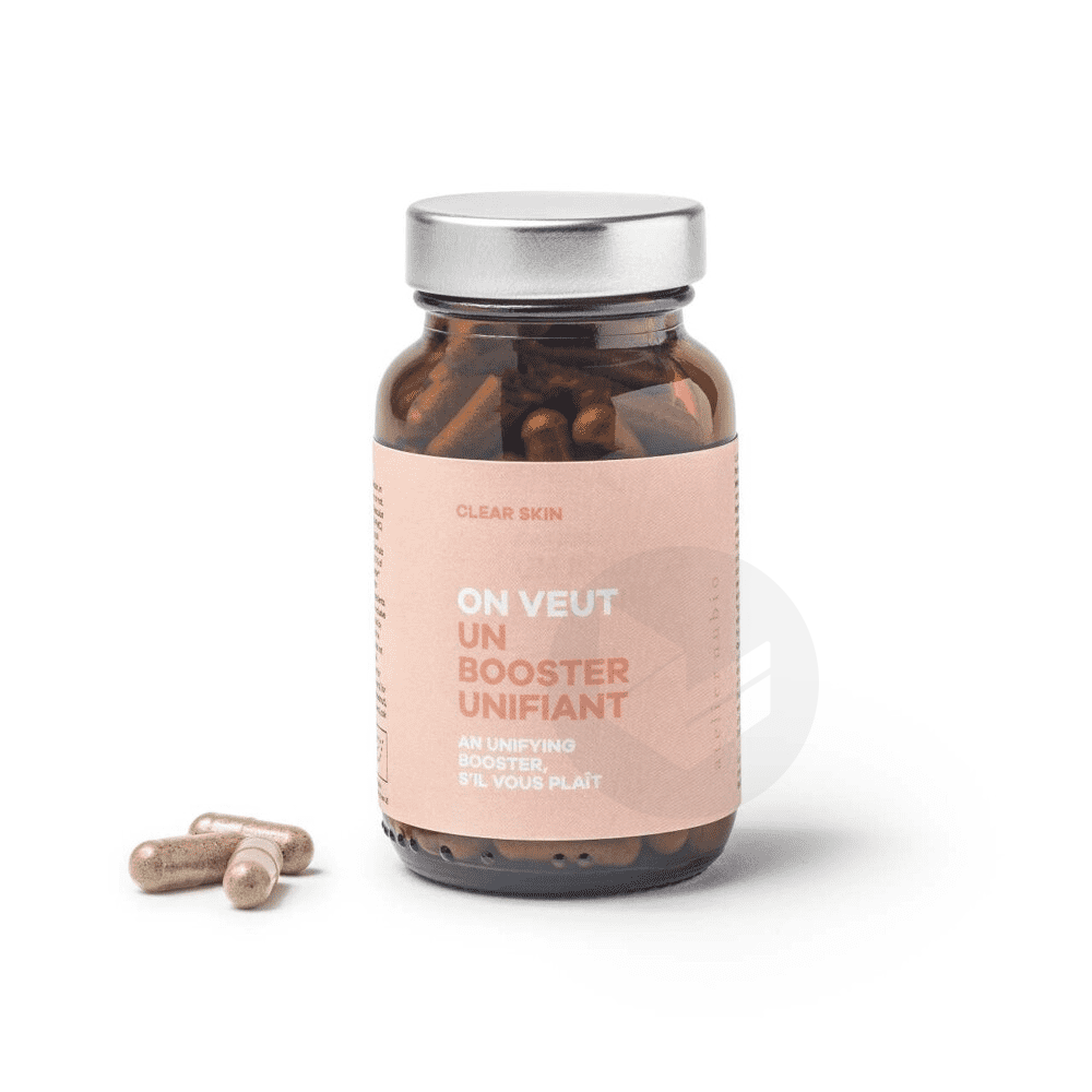 On veut...une peau pétale de rose 60 gélules