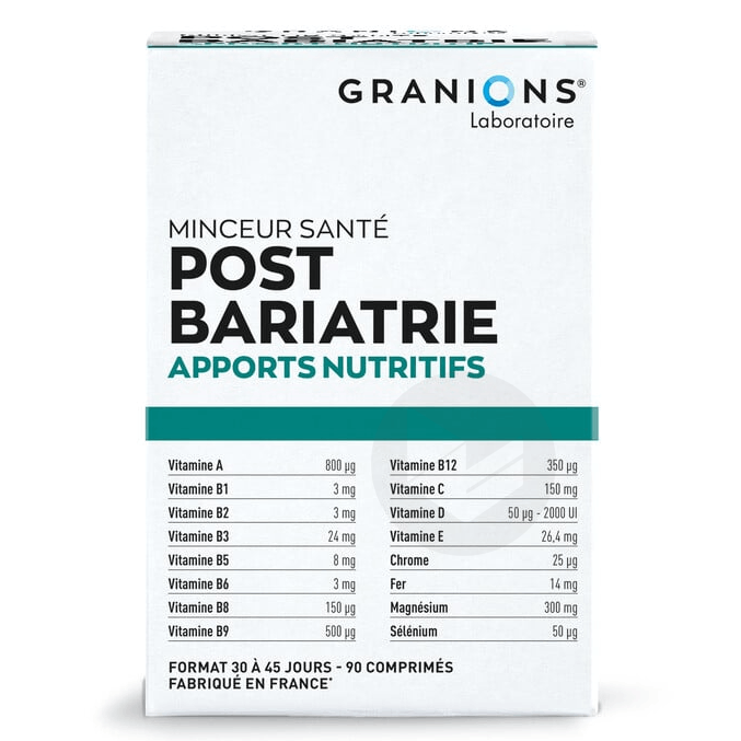 Post-Bariatrie 90 Comprimés