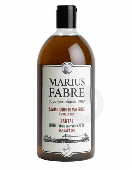 Savon liquide de Marseille A l’huile d’Olive Santal 400ml