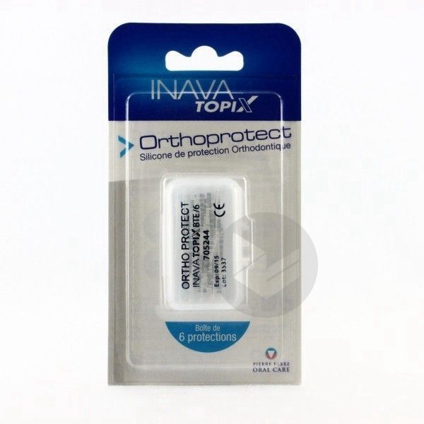 INAVA TOPIX ORTHOPROTECT Pâte protection appareil dentaire Blister/6