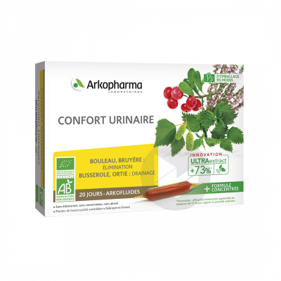 Arkopharma Arkofluides Confort Urinaire 20 Ampoules