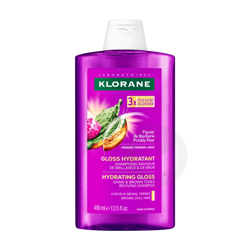 Gloss Hydratant shampooing raviveur de brillance et de brun au figuier de Barbarie 400ml