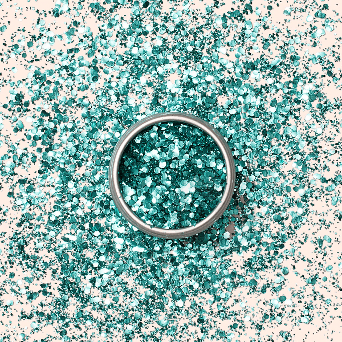 Paillettes biodégradables Turquoise