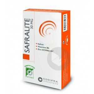 SAFRALITE 30 mg Gél B/28